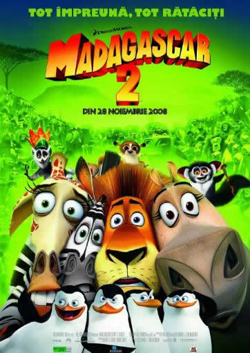 马达加斯加2：逃往非洲海报